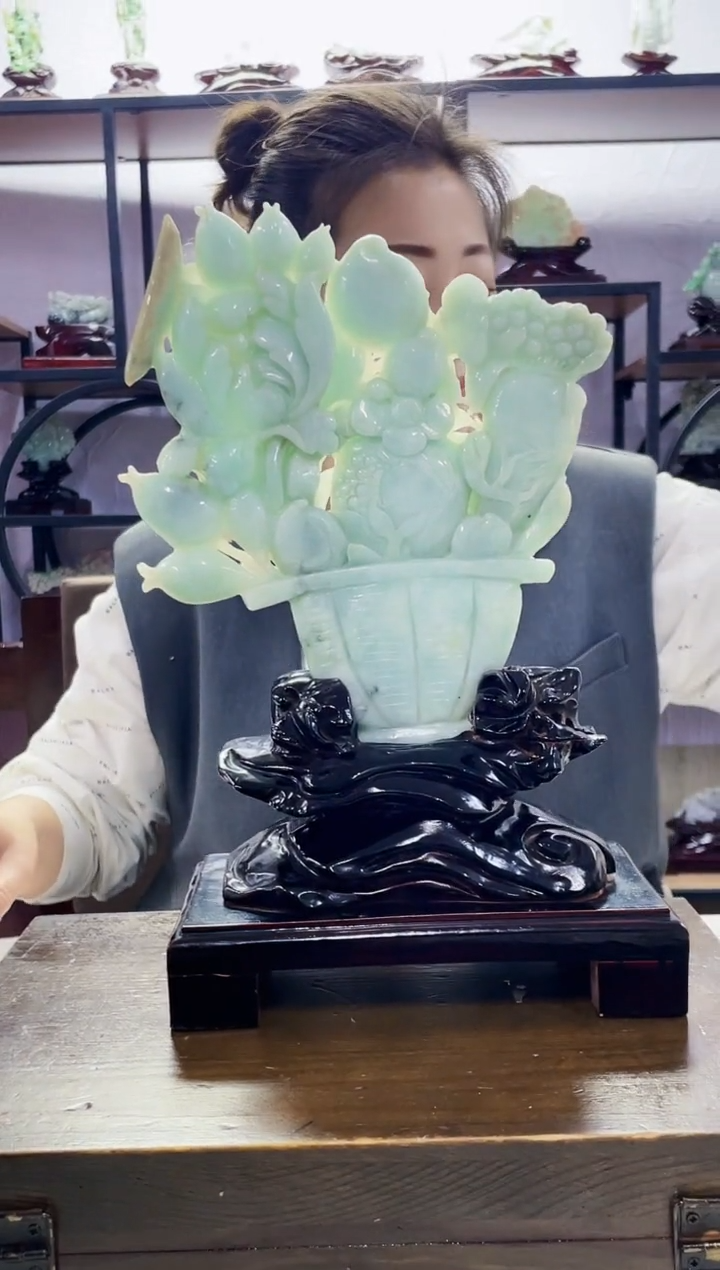 【闪购商品】定制翡翠未镶嵌毛货02220055