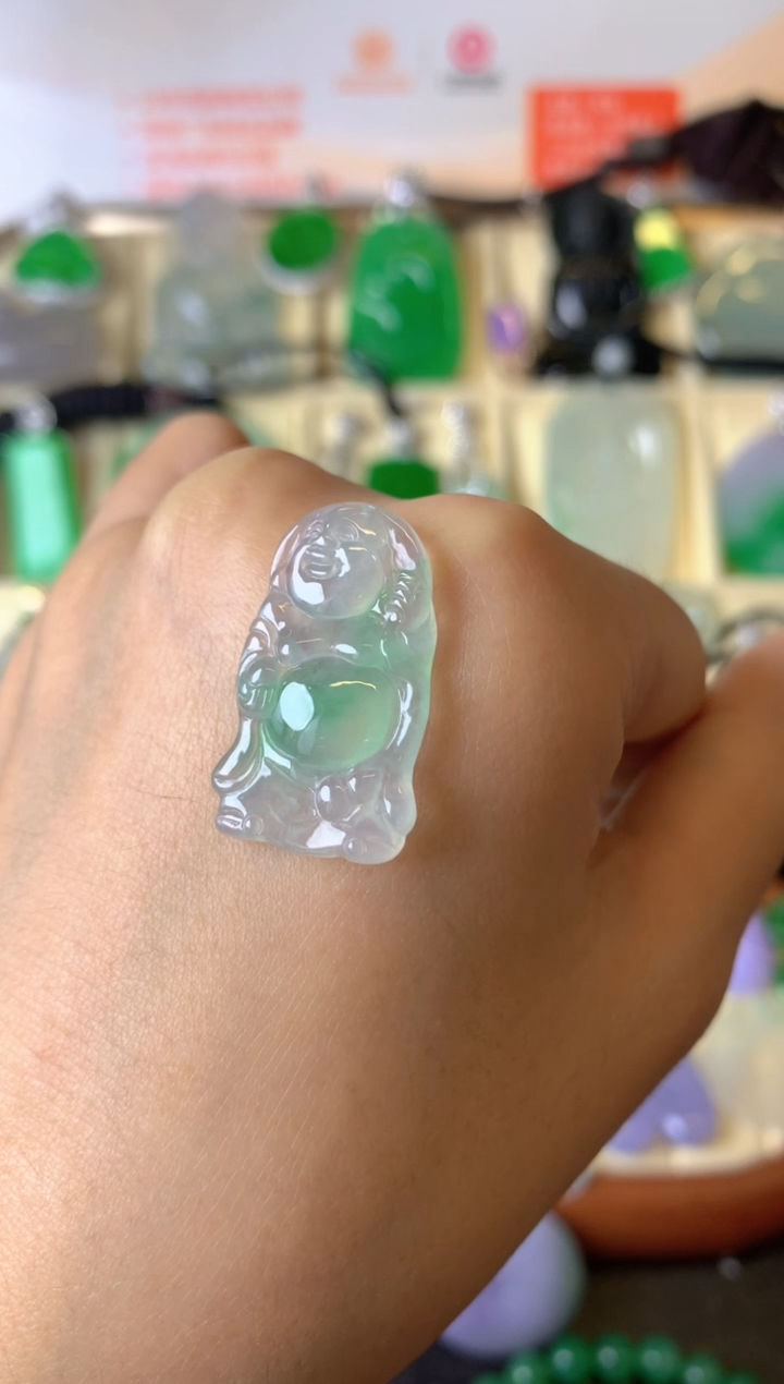 【闪购商品】定制翡翠未镶嵌1裸玉（客户意向镶嵌）