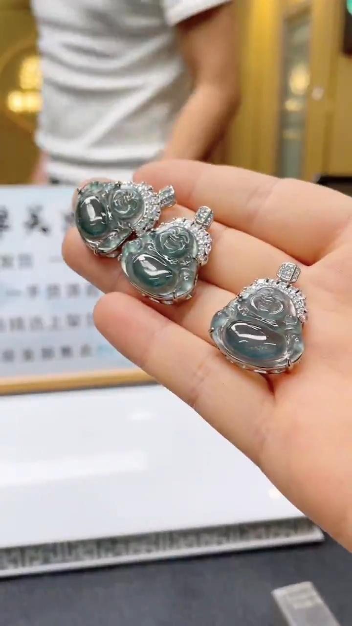 翡翠未镶嵌颈饰多样性发货【只发一件】*x110