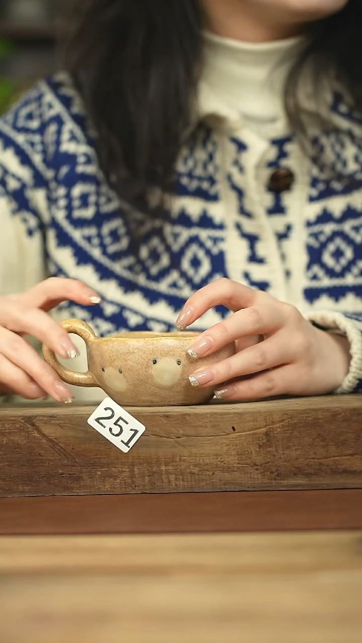 设计师手作款！！落单杯系列！