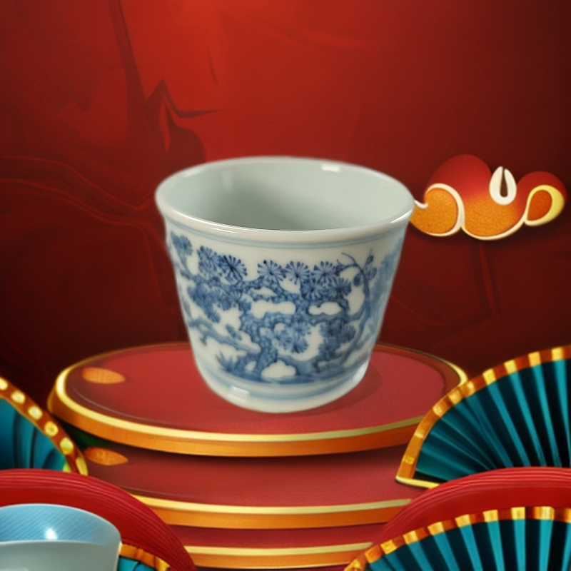 景德镇宁封窑陶瓷  茶杯24