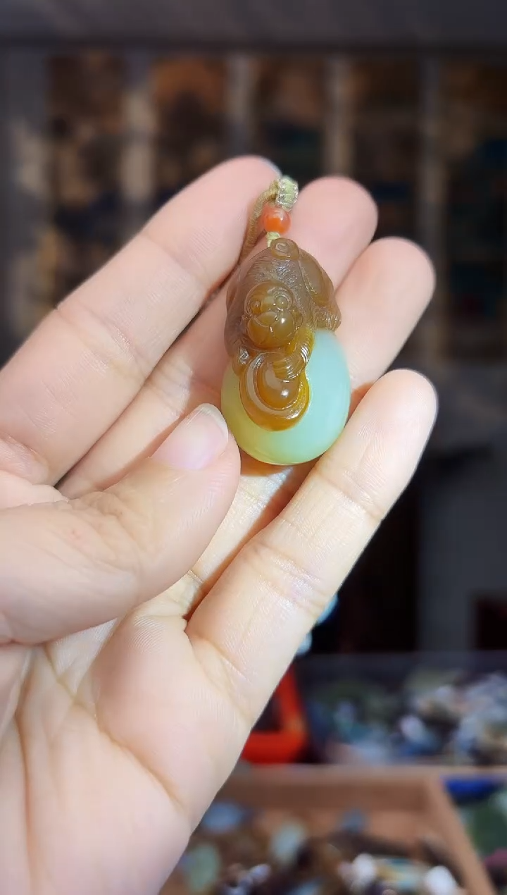 【闪购商品】和田玉挂件未镶嵌拍一发一