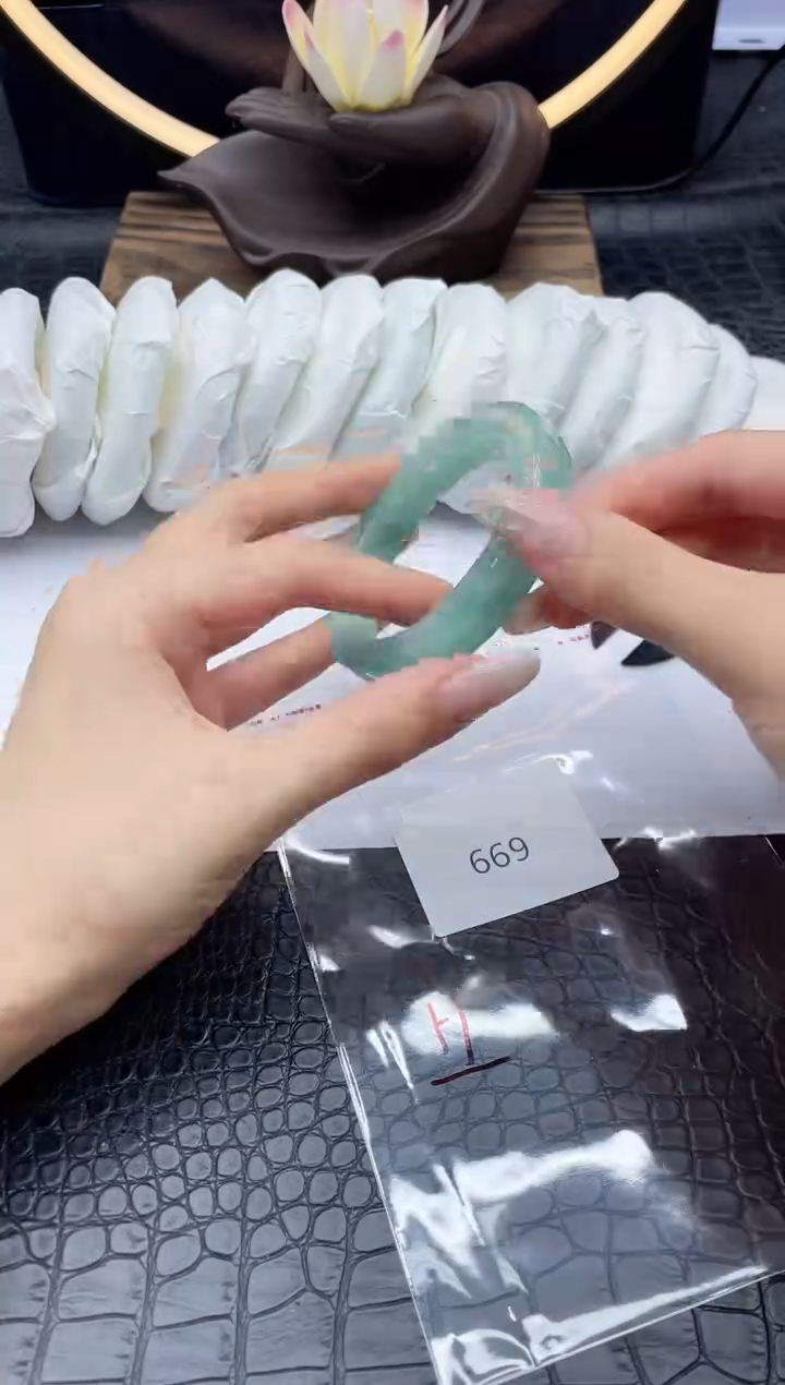 未镶嵌手镯翡翠翡翠一物一图669