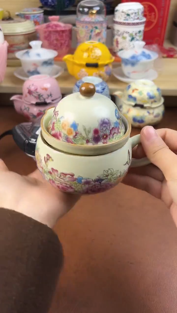 陶陶瓷茶具摆件旅行套组