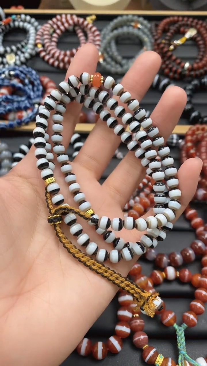 【闪购商品】玛瑙/玉髓108未镶嵌108粒