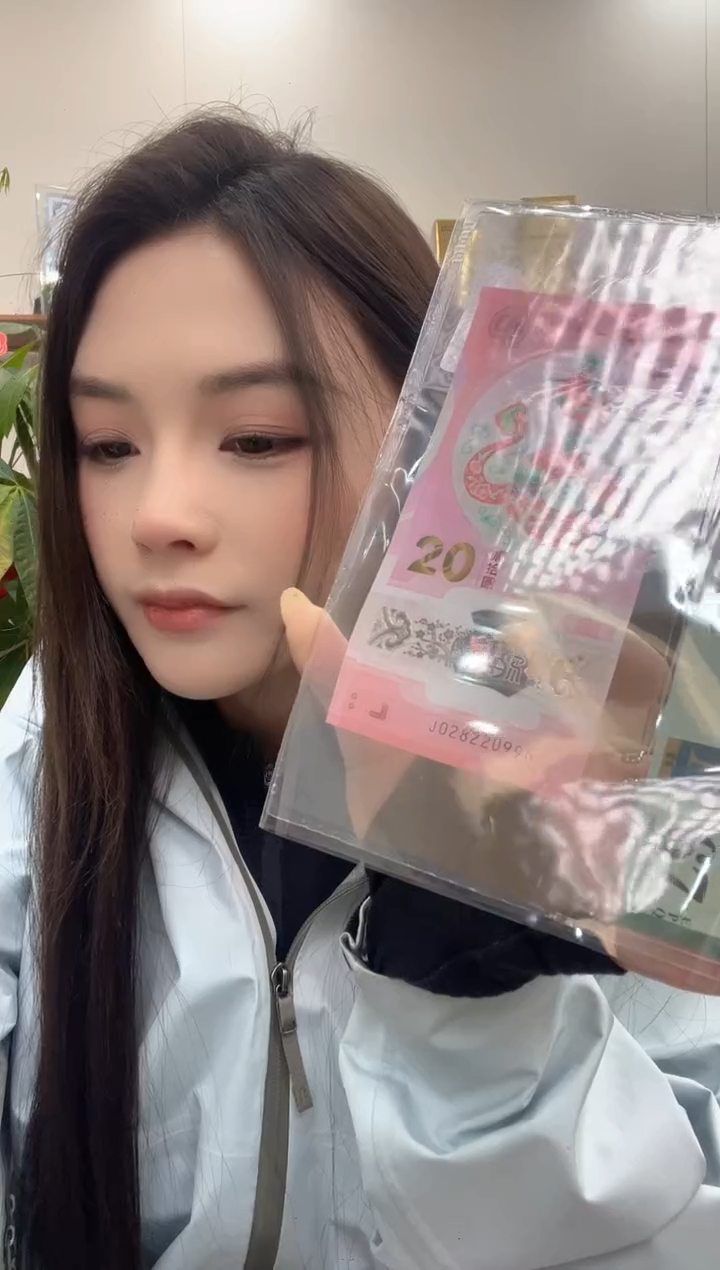 【闪购商品】塑料蛇钞首日金兰标67E龙珠单张号码随机