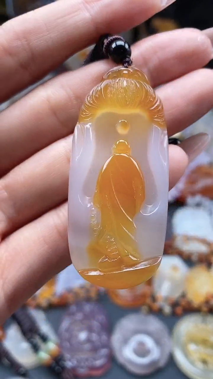【闪购商品】玛瑙/玉髓颈饰未镶嵌dd