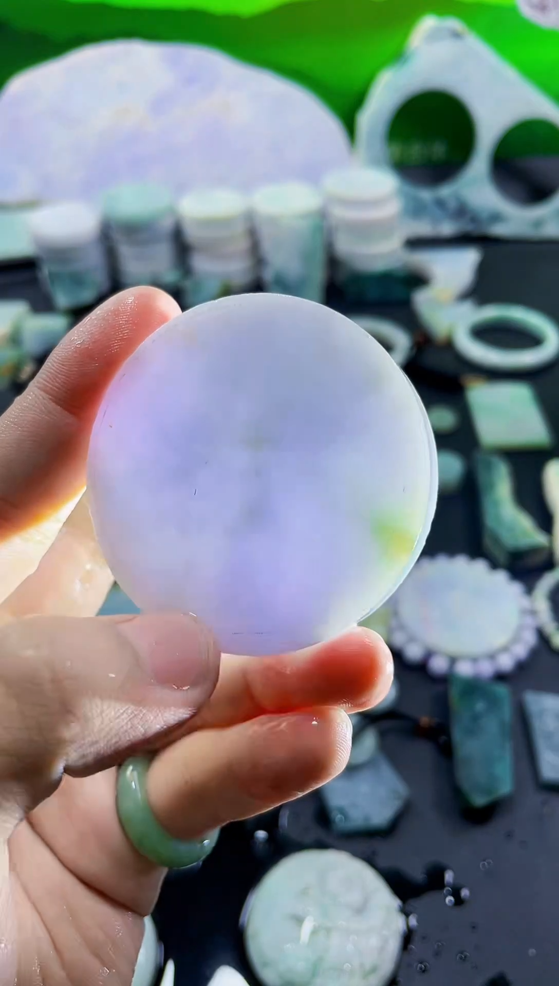 颈饰未镶嵌翡翠新店开业大优惠123