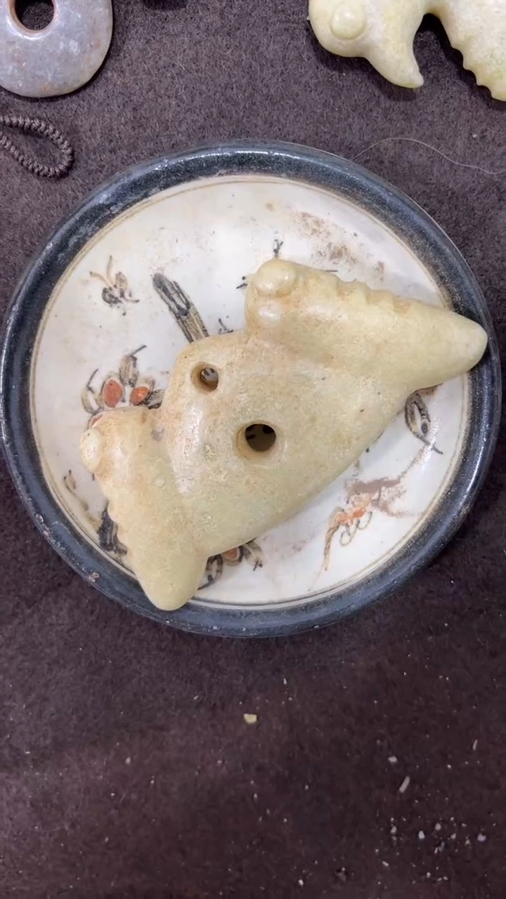 瓷片手工，手绘，陶瓷1