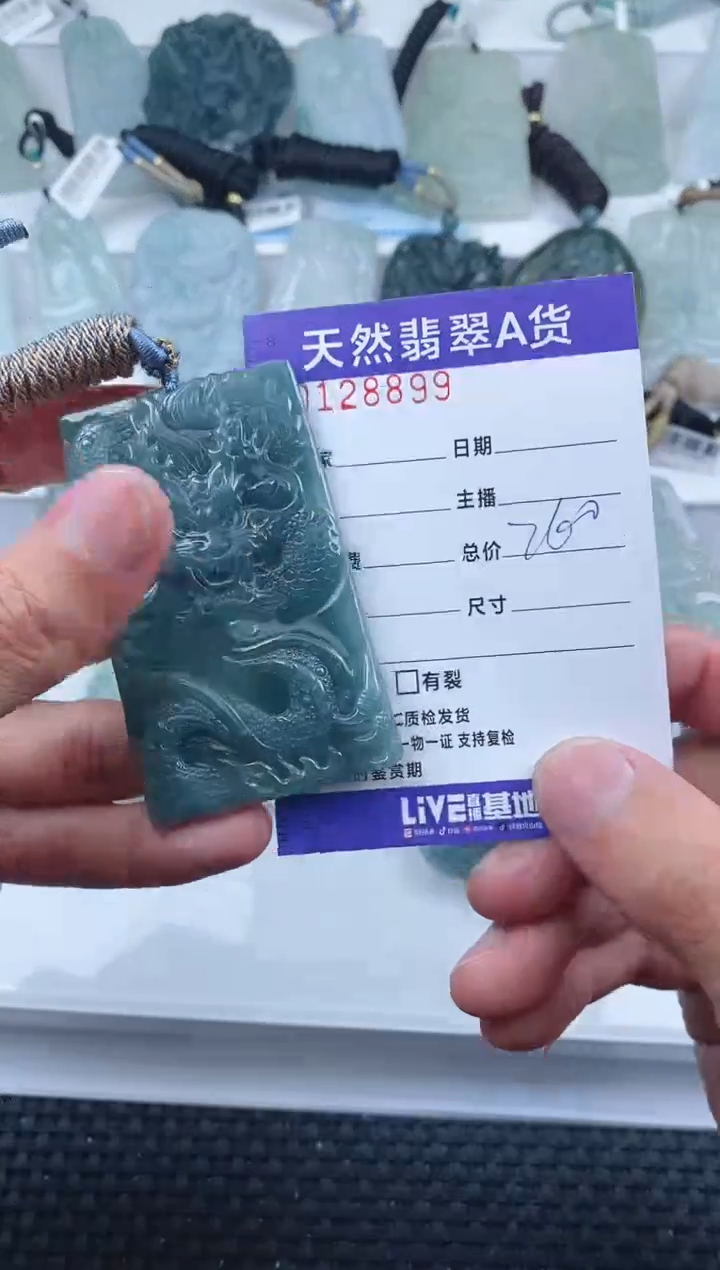 【闪购商品】翡翠颈饰未镶嵌         899