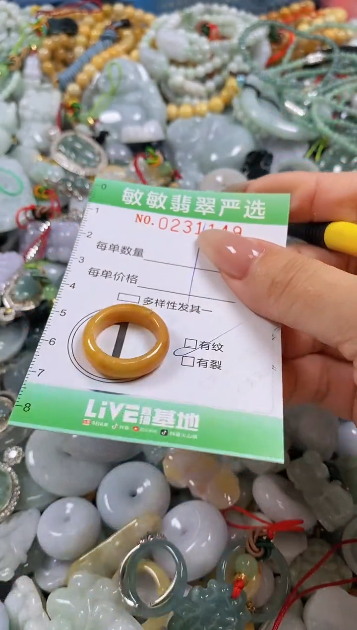 翡翠未镶嵌颈饰闪购0231149