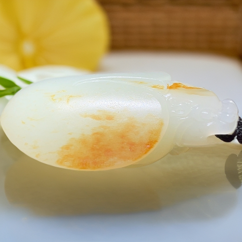 和田玉吊坠(不含链)未镶嵌