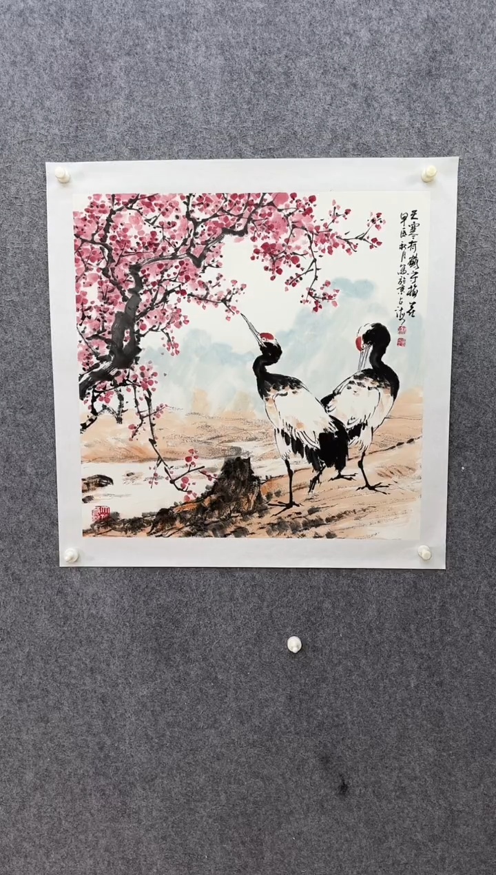 【闪购商品】国画ST-WZH花鸟绘画作品