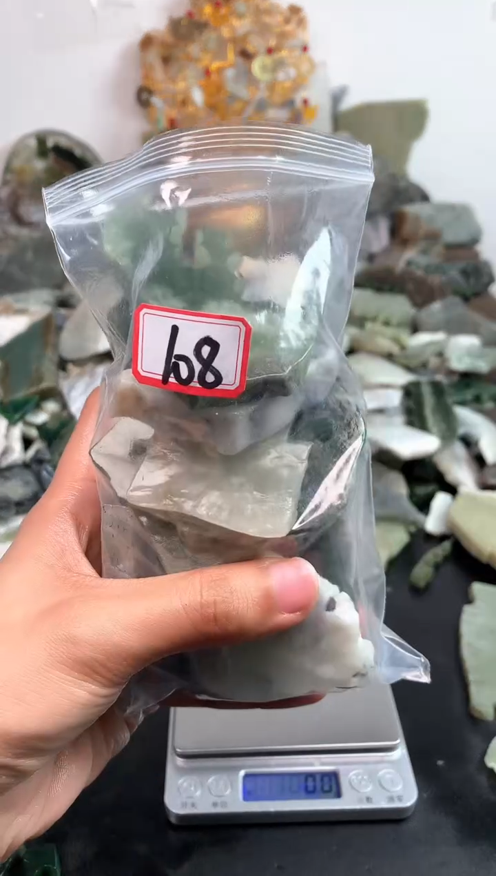 未镶嵌和田玉摆件108