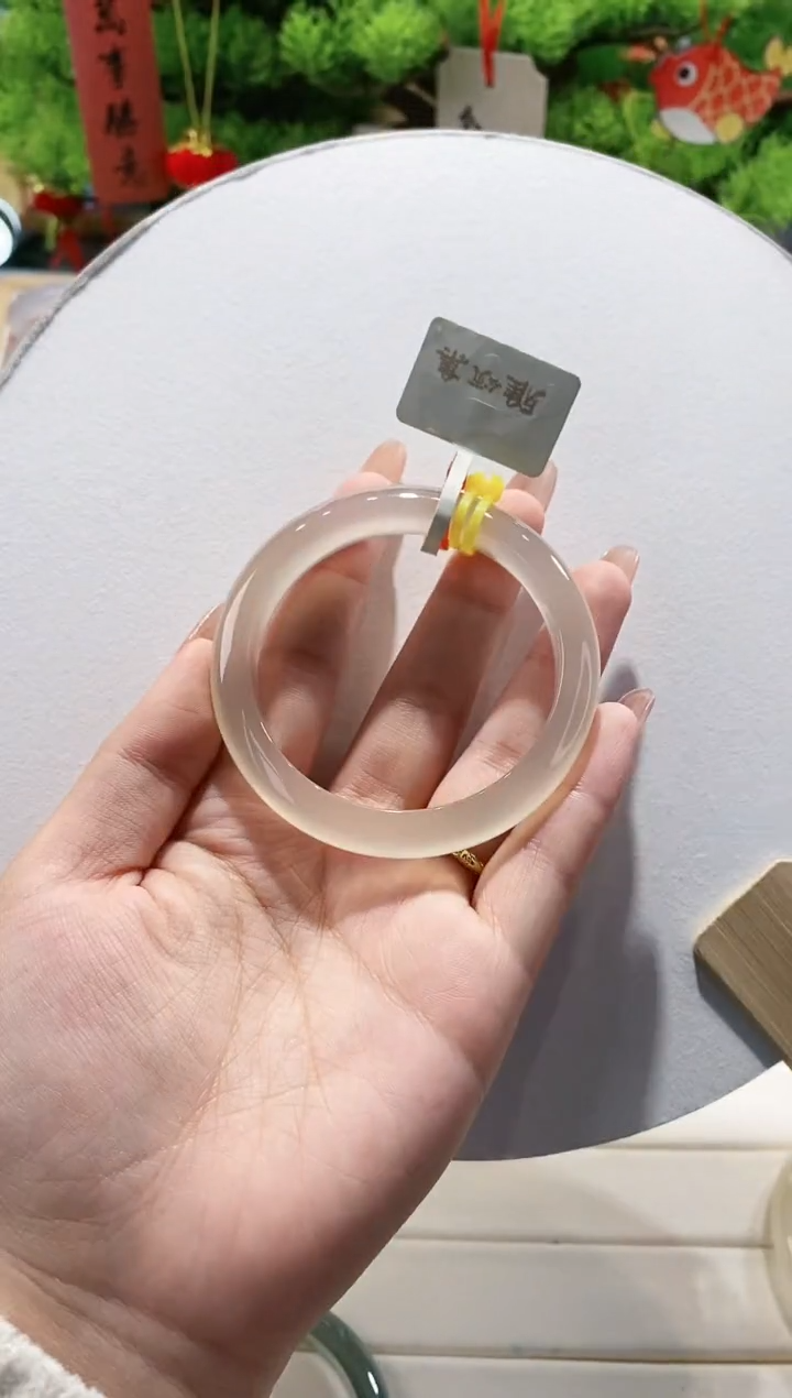 【闪购商品】玛瑙/玉髓手镯未镶嵌48-54.5