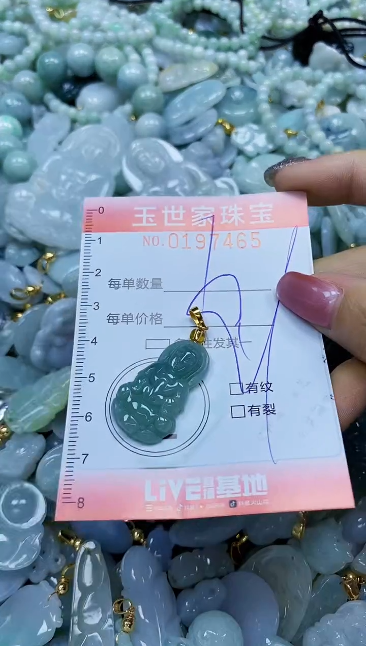 【闪购商品】翡翠颈饰未镶嵌闪购0197465