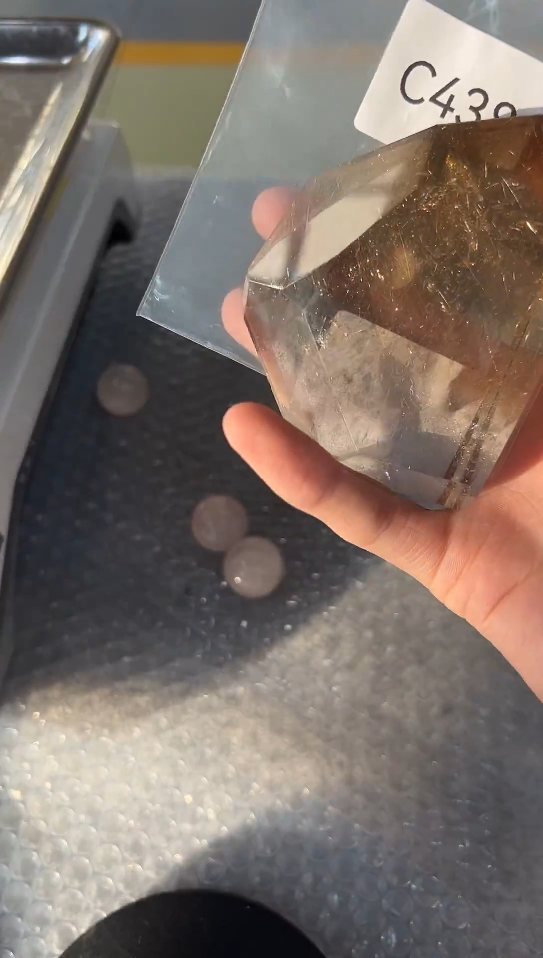 未镶嵌珠宝半成品水晶C438