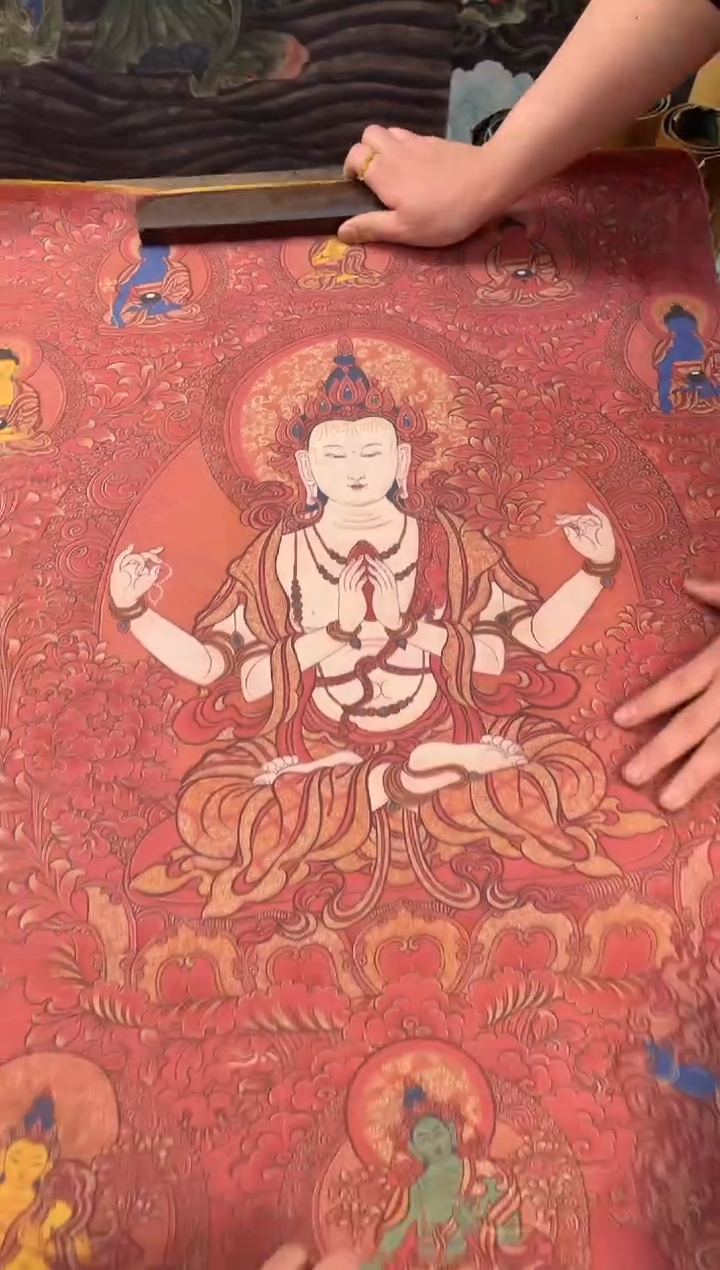 卷轴画刘洋画院老六专属AA144