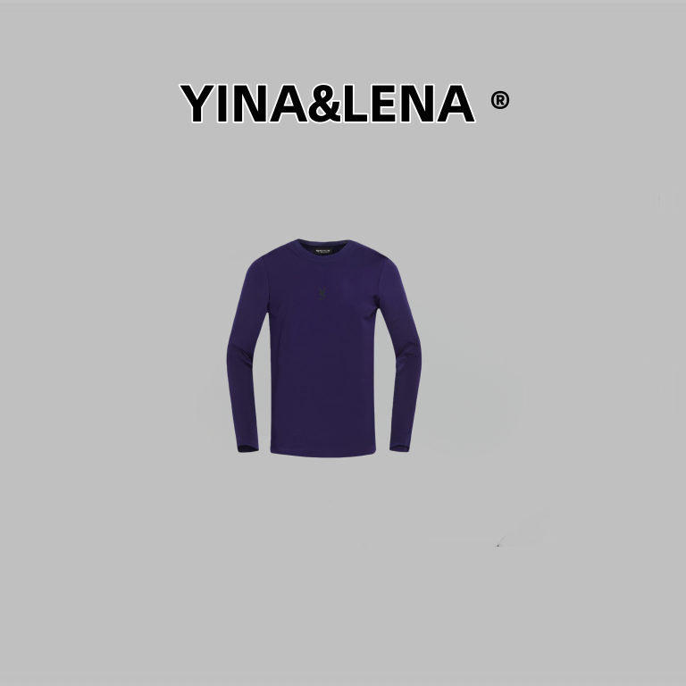 YINA&LENA秋冬新款时尚长袖绒T恤8071