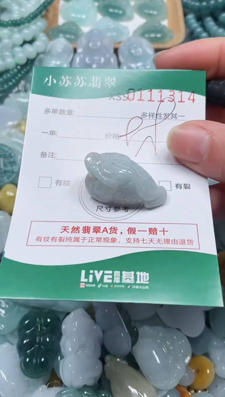 【闪购商品】翡翠颈饰未镶嵌闪购商品0111314