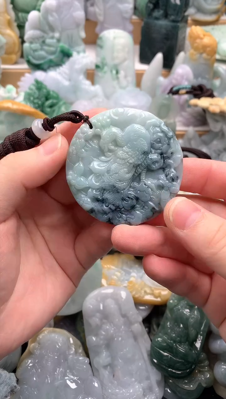 吊坠(不含链)未镶嵌翡翠1