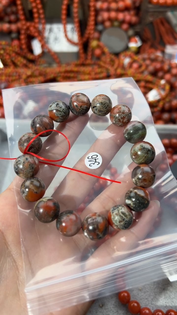 南红玛瑙未镶嵌手串12