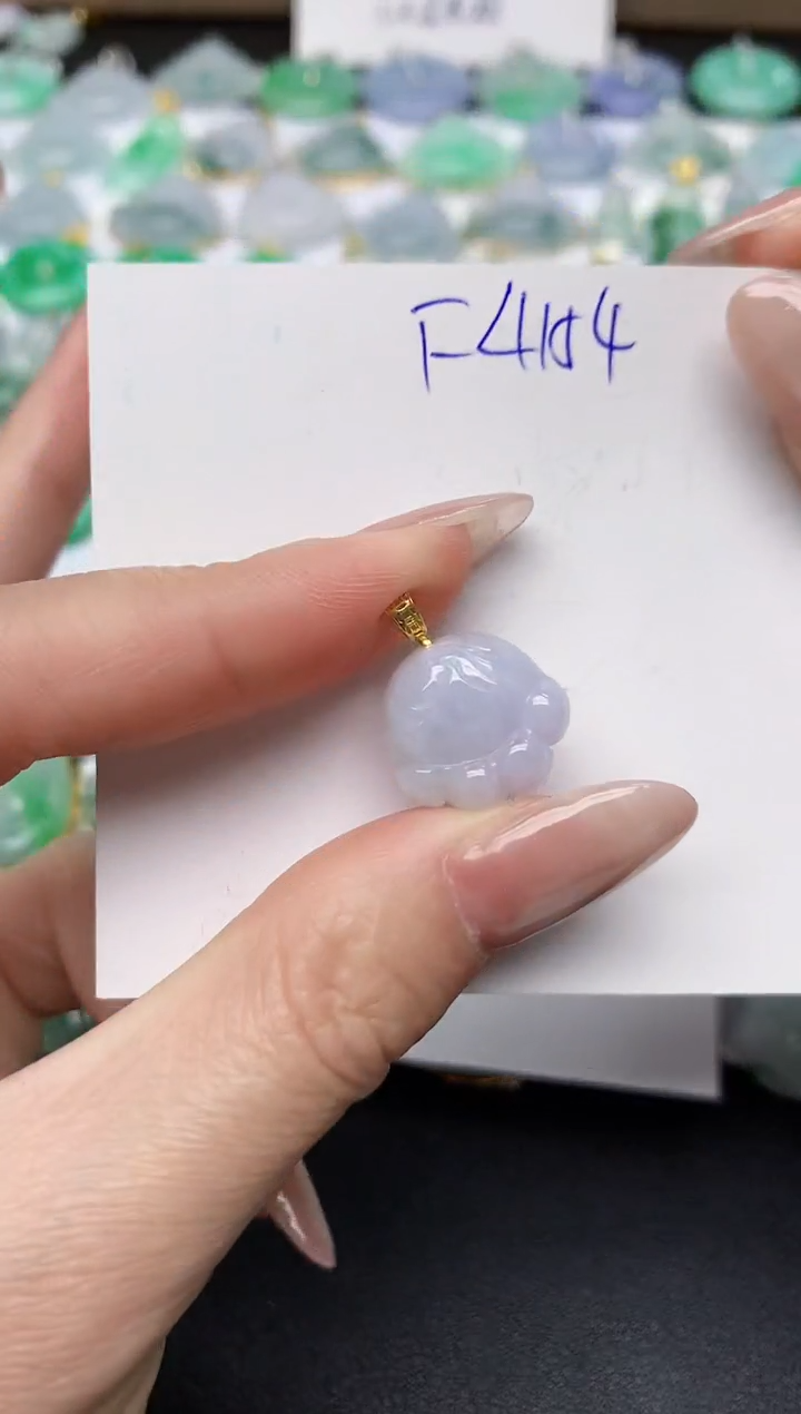 颈饰未镶嵌翡翠天然缅甸A货翡翠百元以上9元证书费自理