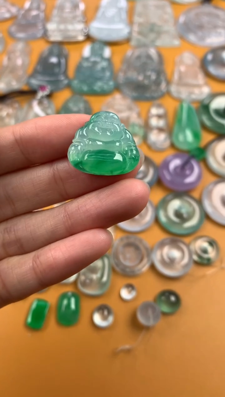 颈饰未镶嵌翡翠18-20.4-4.5