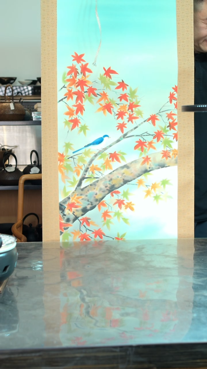 利****姐日本手绘花鸟画