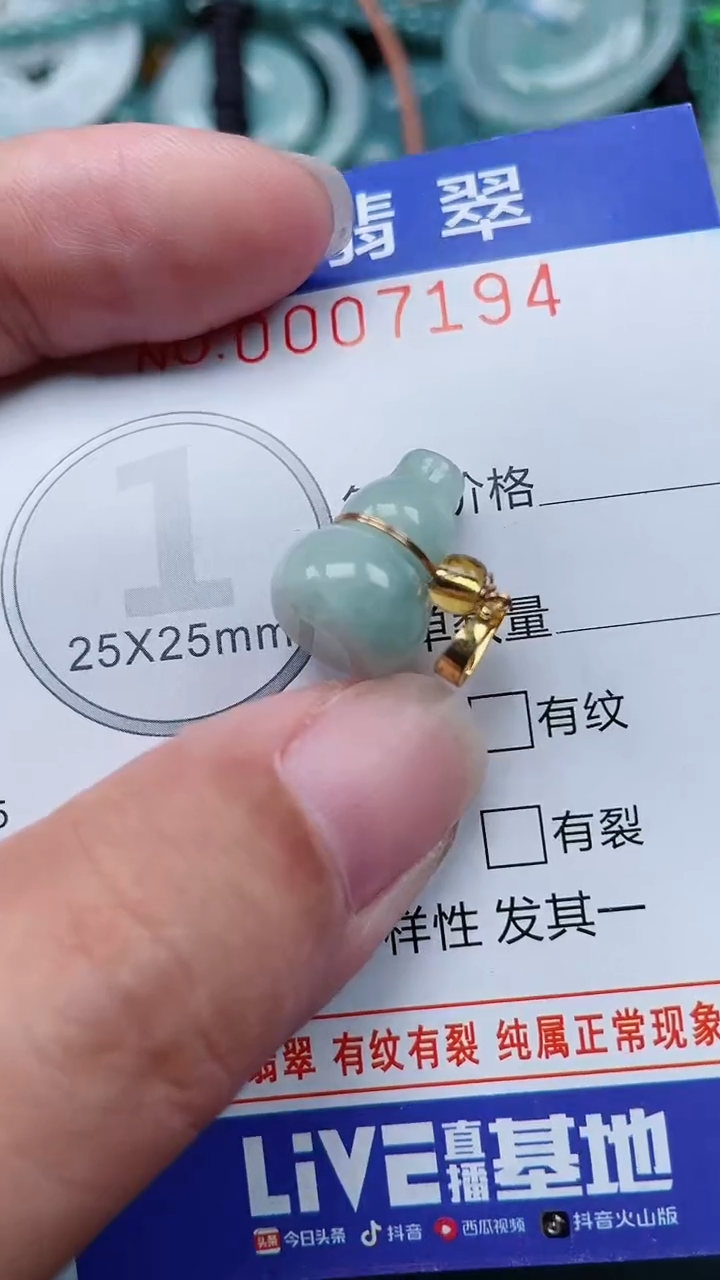 颈饰未镶嵌翡翠.0007194