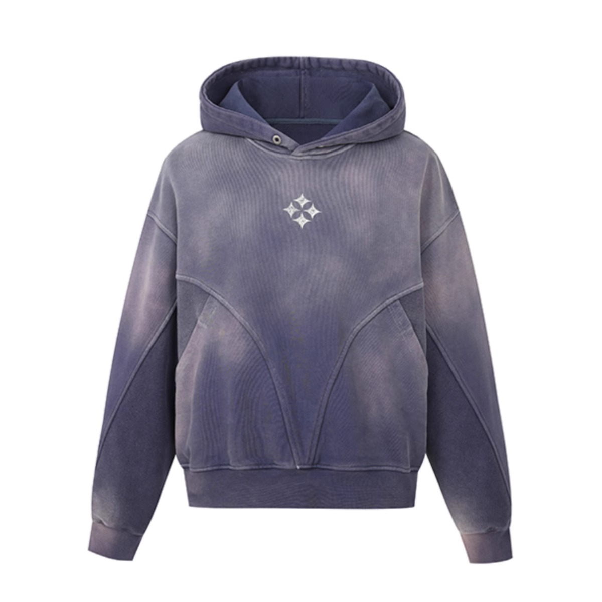 【官方正品】MEGALAXY解构水洗连帽卫衣