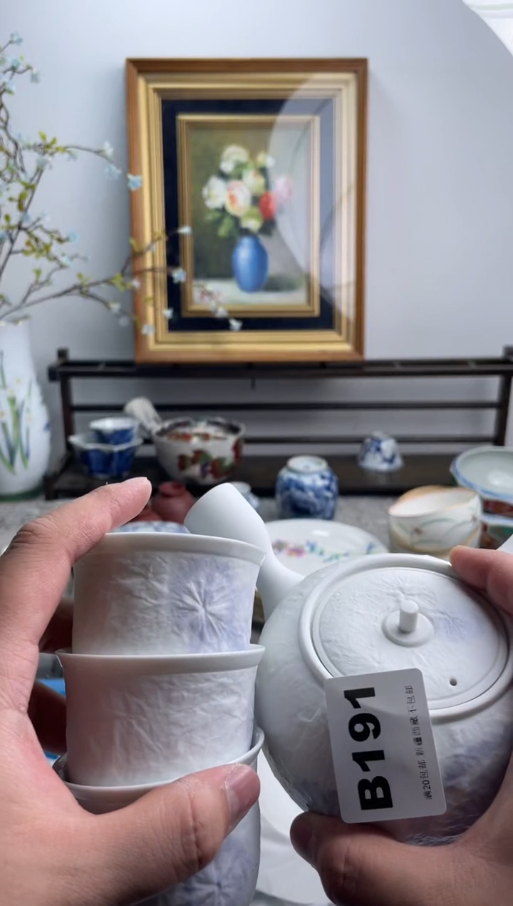 瓷片花**儿191-B-          