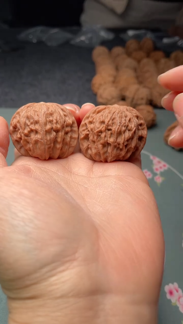 把件文玩核桃w114  磨盘 38尺