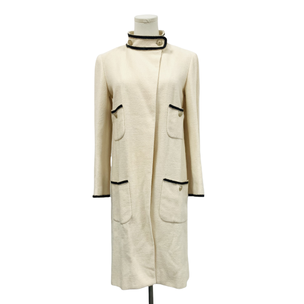 【1件8折】妃鱼/香奈儿/羊毛/外套/95新/z零一一二