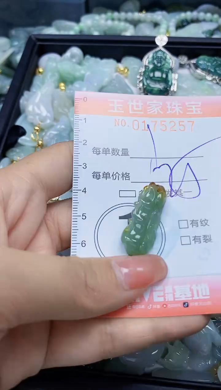 【闪购商品】翡翠颈饰未镶嵌闪购0175257