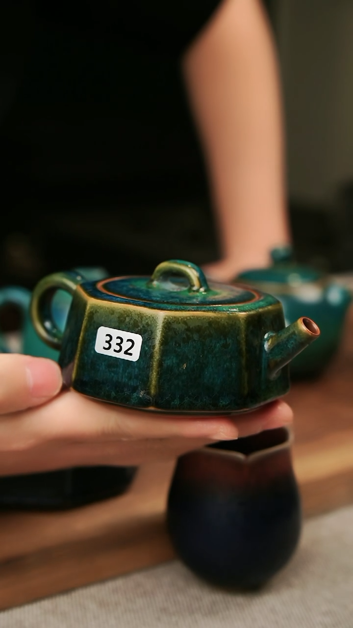 【闪购商品】瓷片钧瓷茶器茶具332