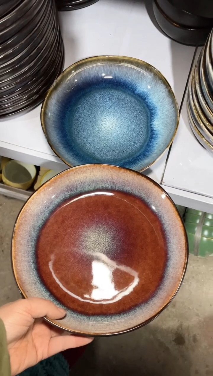 【闪购商品】碗微瑕（2个装）云梦深盘