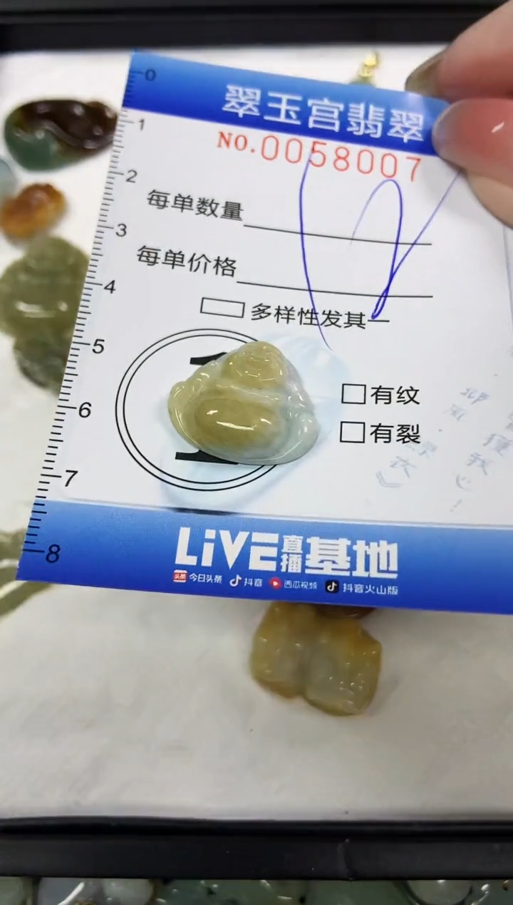 【闪购商品】翡翠颈饰未镶嵌闪购0058007