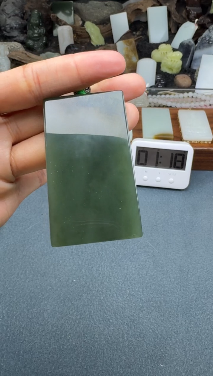 【闪购商品】和田玉颈饰未镶嵌开心