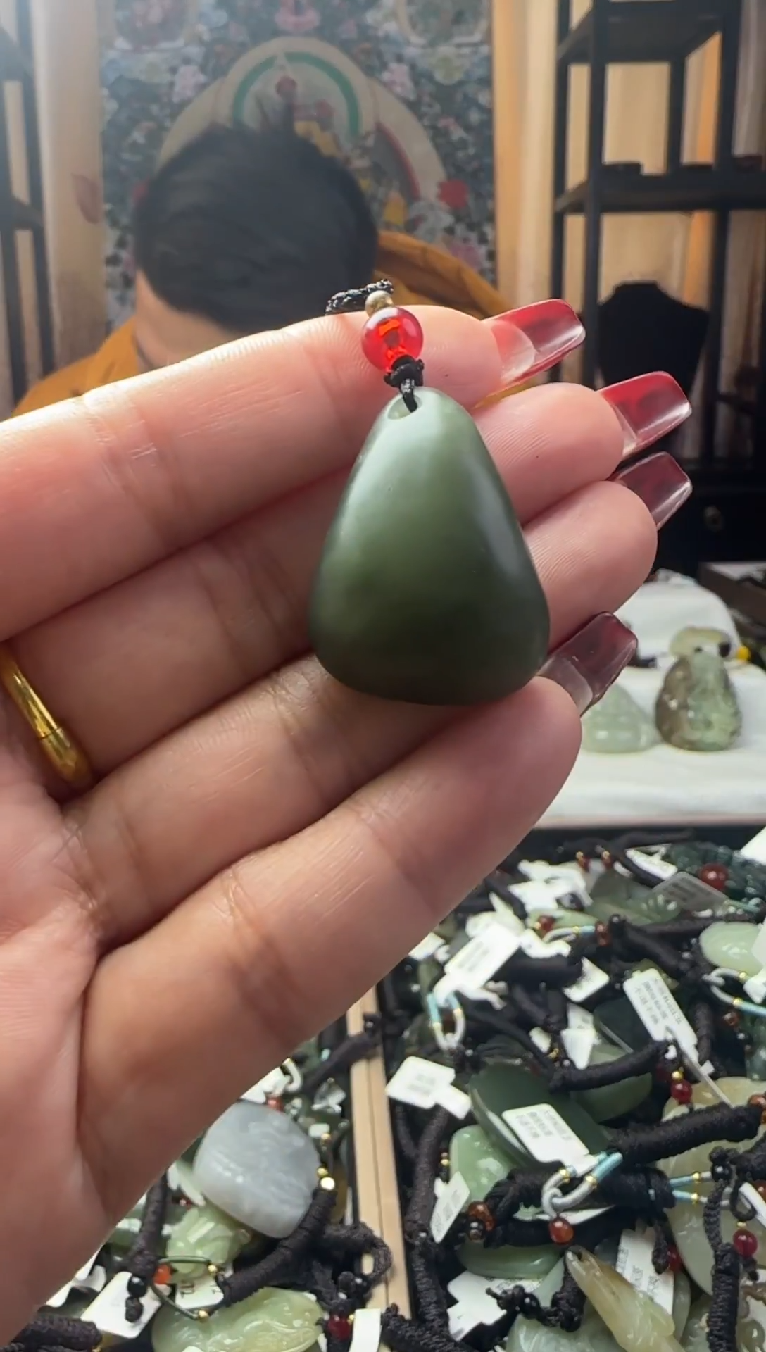 颈饰未镶嵌和田玉和田玉吊坠6