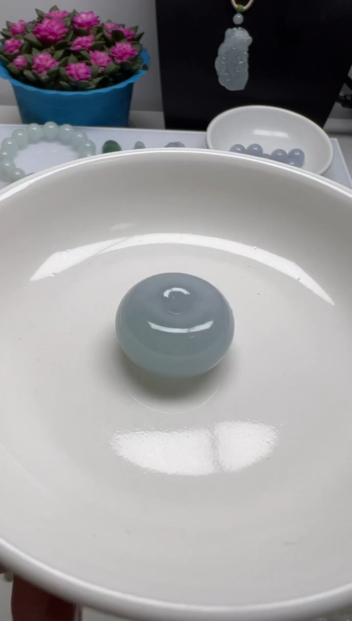 散珠翡翠一**神纯天然缅甸A货翡翠分2单
