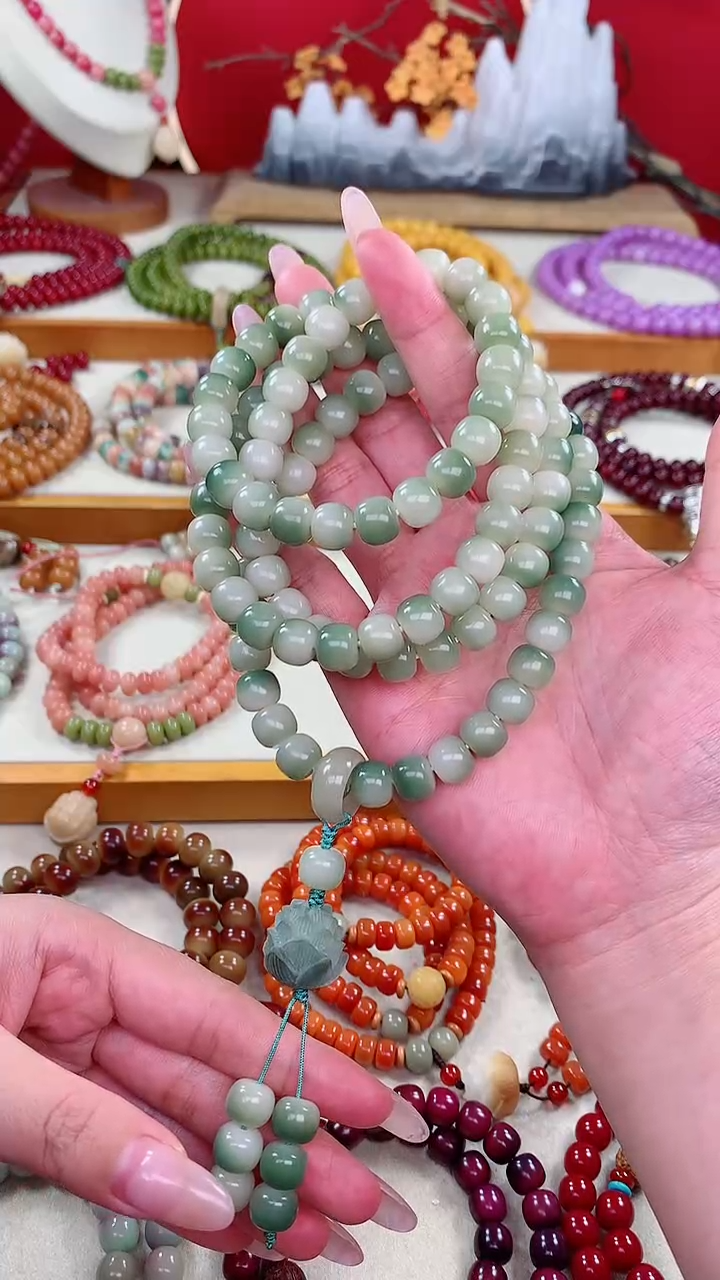 手串菩提根/象牙果多圈