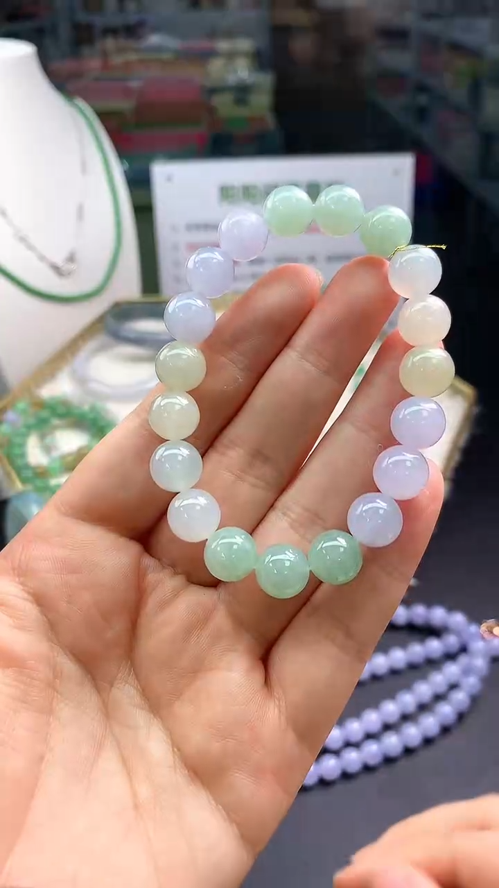 【闪购商品】翡翠颈饰未镶嵌翡翠手串|不退不换