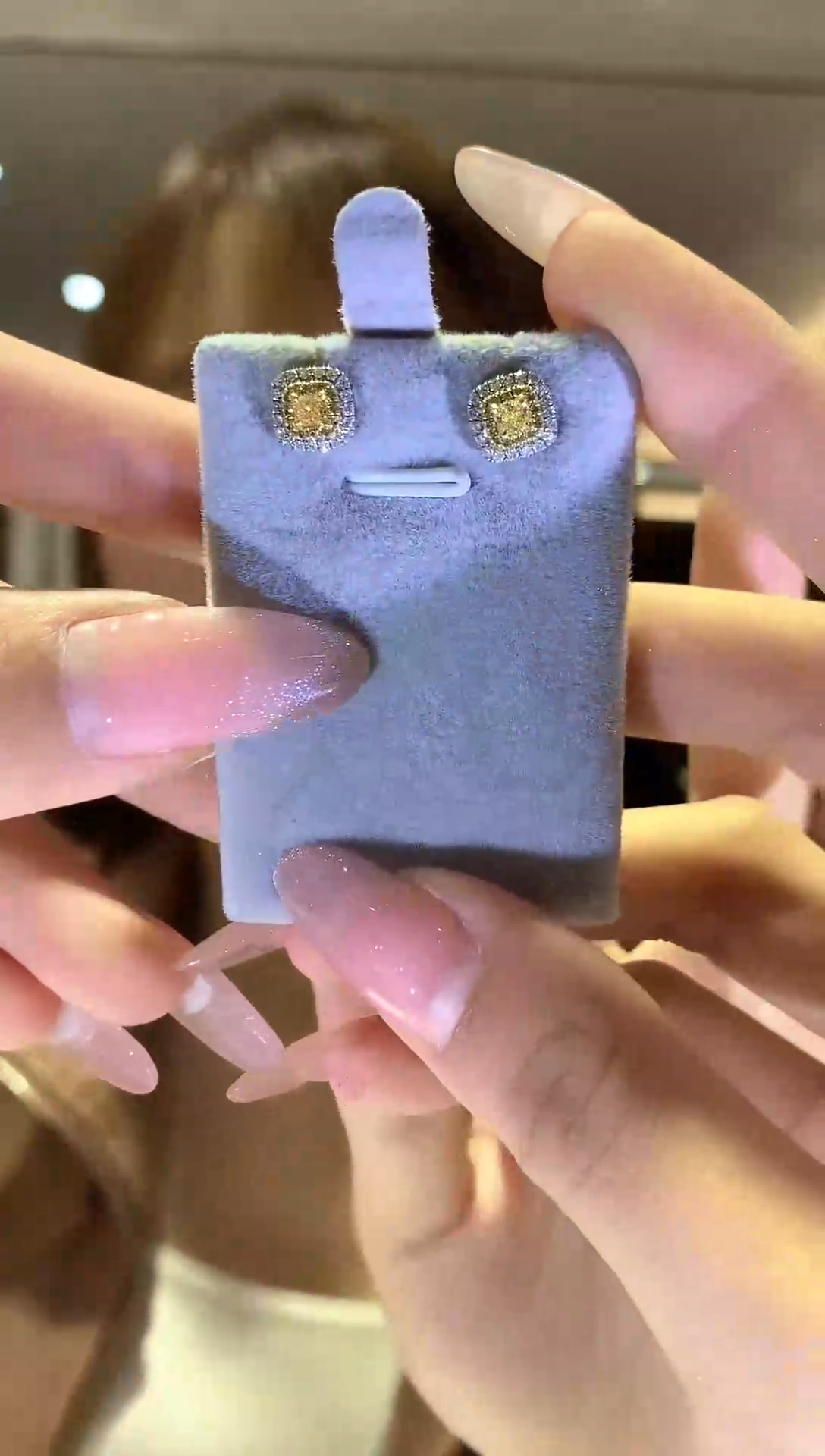 【闪购商品】钻石耳饰18K金镶嵌25分黄钻耳饰