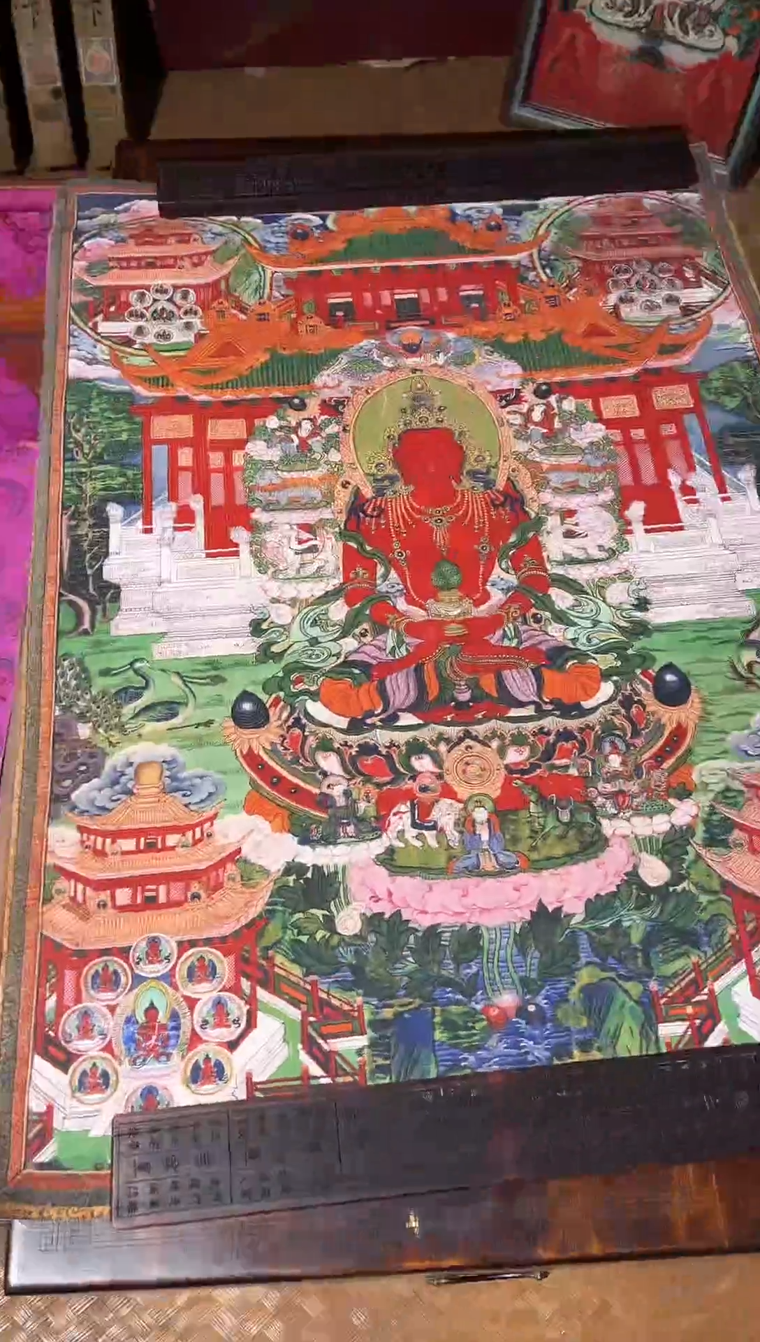 卷轴画东东唐卡tk16