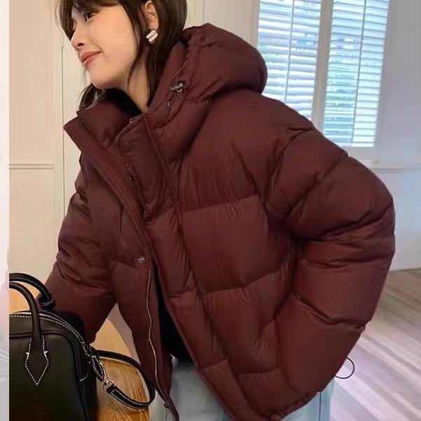 宠粉福利 保暖过冬御寒面包服一件过冬时尚百搭羽绒服外套-1