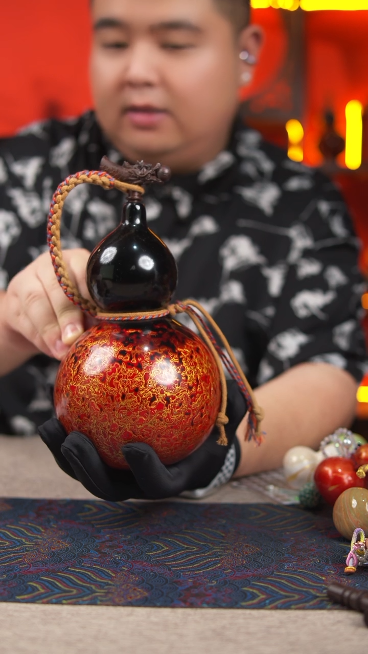 431李氏大漆精选酒葫芦一物一拍