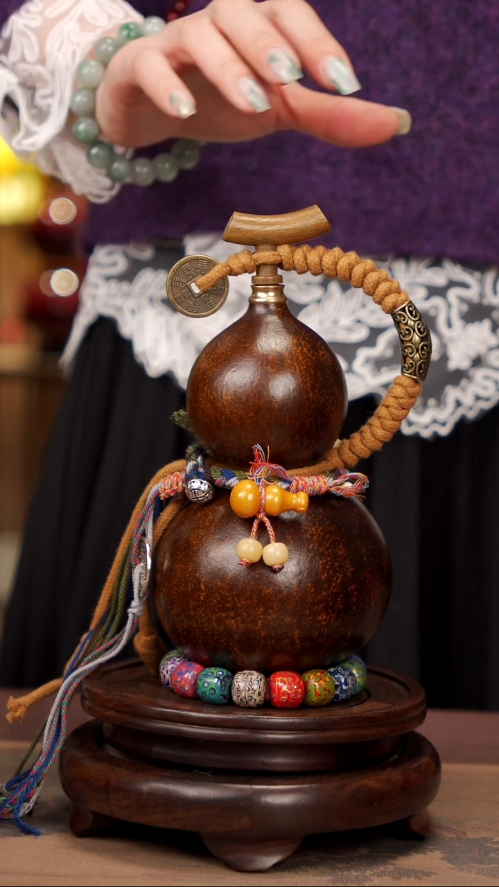 【闪购商品】89易林大漆酒葫芦----158