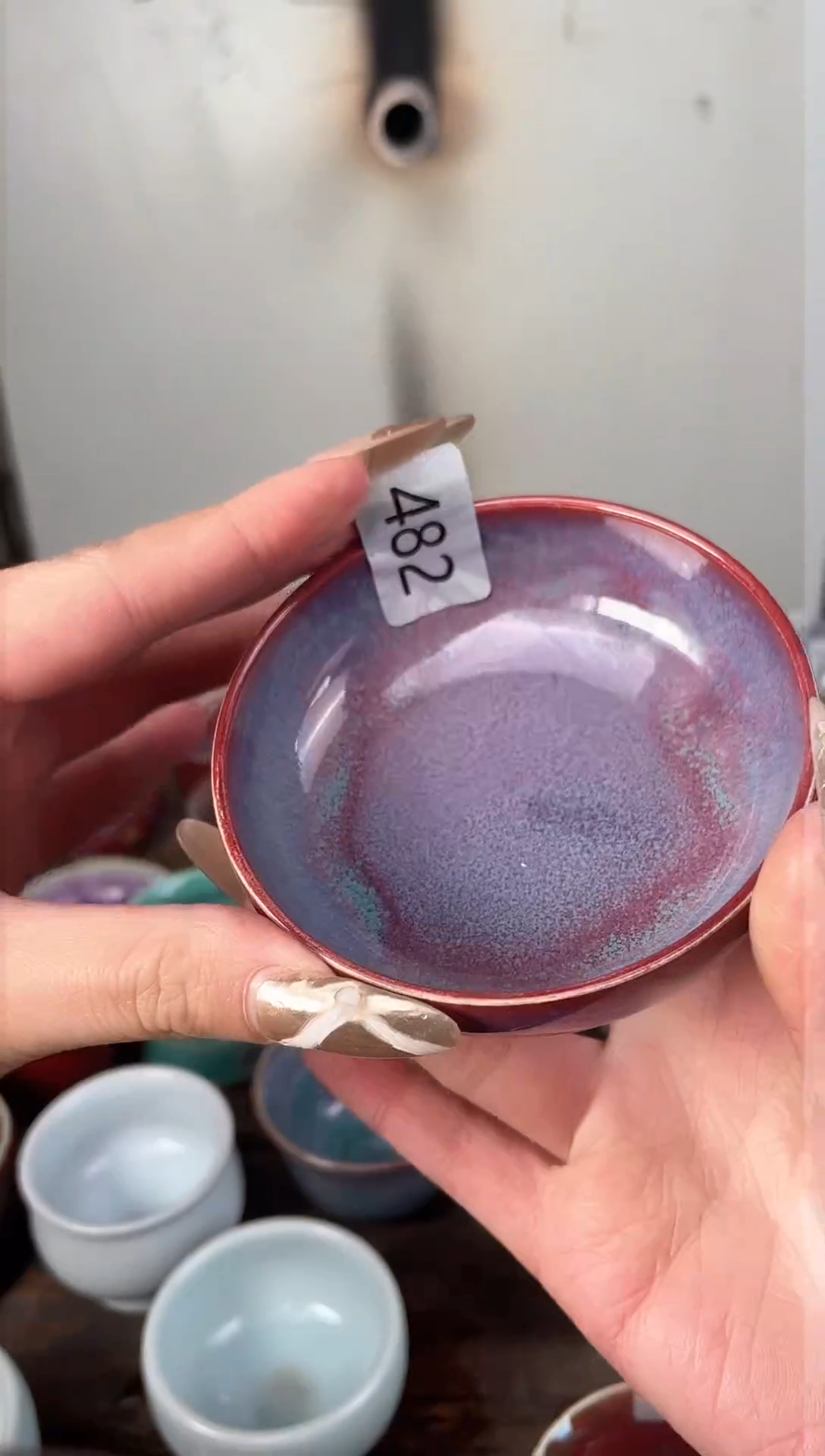 【闪购商品】摆件钧瓷手工茶器窑变