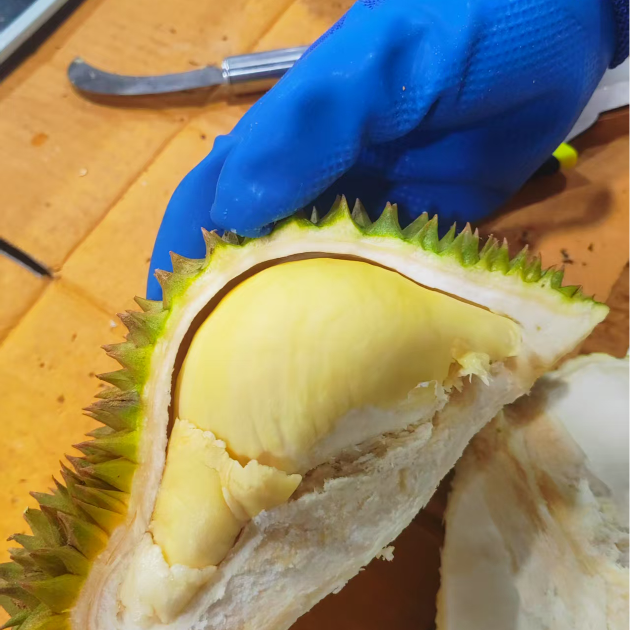 【混合装】能吃 但是啥都有福利连接不包售后空运鲜榴莲纯肉2斤核小肉厚金枕泰国